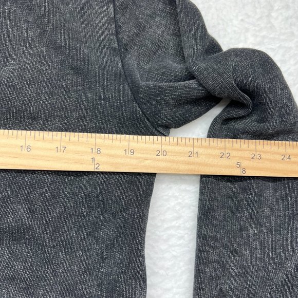 Pilcro | Split-Hem Tunic Top Color Carbon Long Sleeve V Neck Size Small - Picture 5 of 9